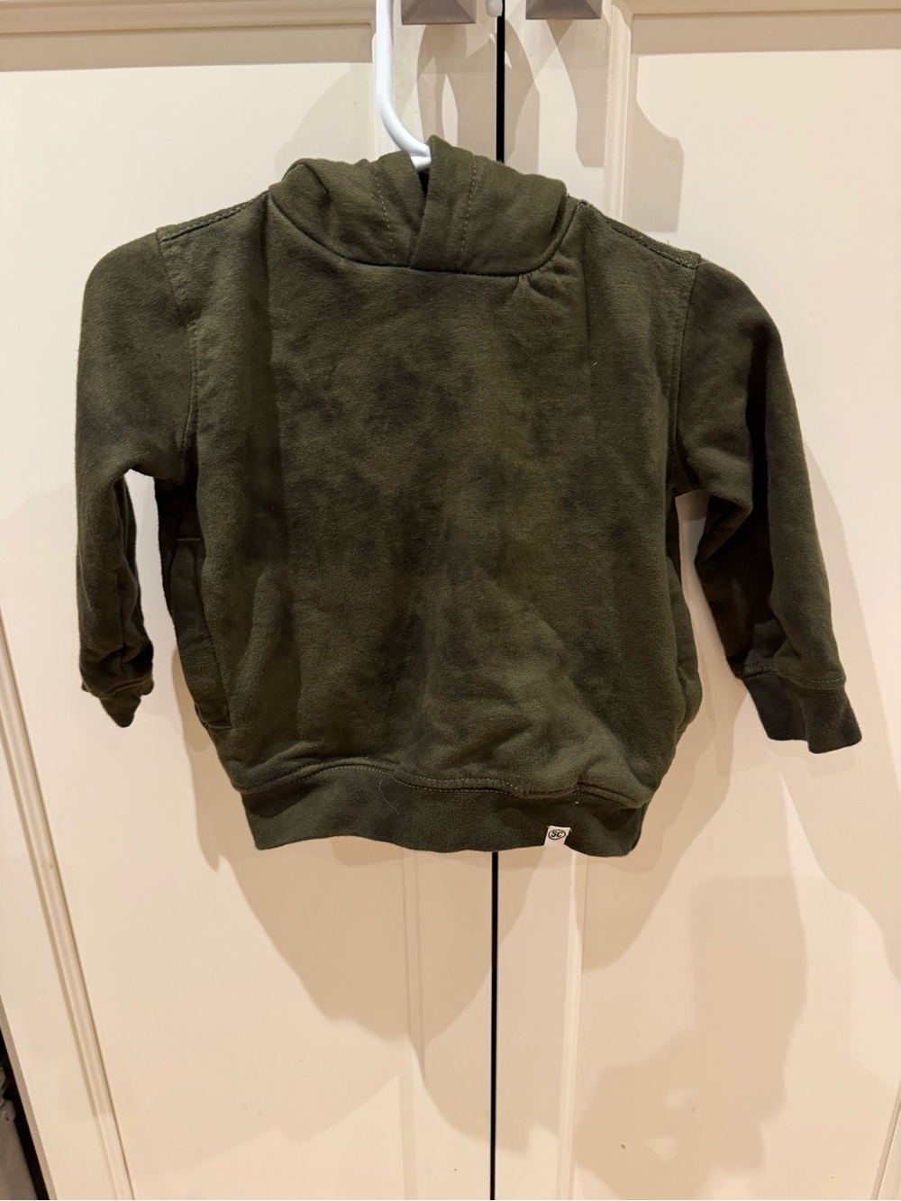 Soverein code 12m Kids Olive Green Hooded Sweatshirt